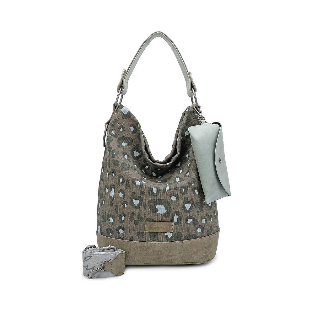 Fritzi aus Preußen Izzy07 Olga Canvas Borsa a spalla 27 cm Fritzi aus Preußen Izzy07 Olga Canvas Borsa a spalla 27 cm
