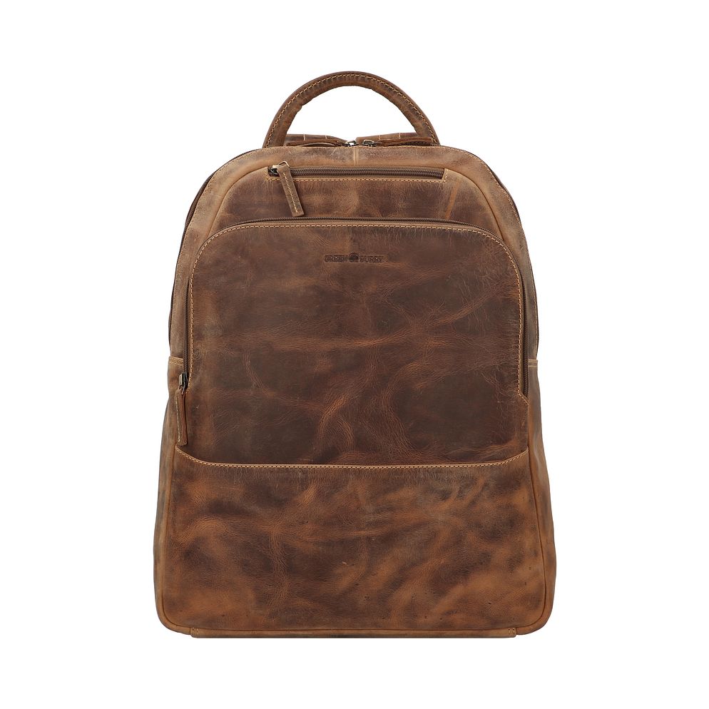 Greenburry Vintage Mochila urbana Piel natural 43 cm Compartimento para el portátil Greenburry Vintage Mochila urbana Piel natural 43 cm Compartimento para el portátil