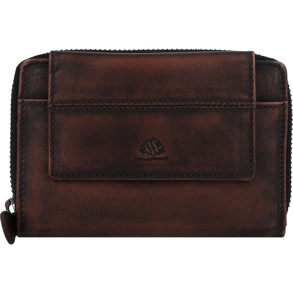 Greenburry Destressed Plånbok RFID-skydd Läder 13.5 cm Greenburry Destressed Plånbok RFID-skydd Läder 13.5 cm