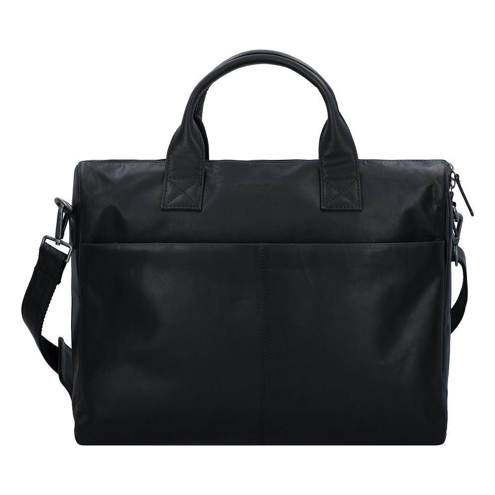 Greenburry Fiorentina Valigetta Vera Pelle 41 cm Vano porta PC