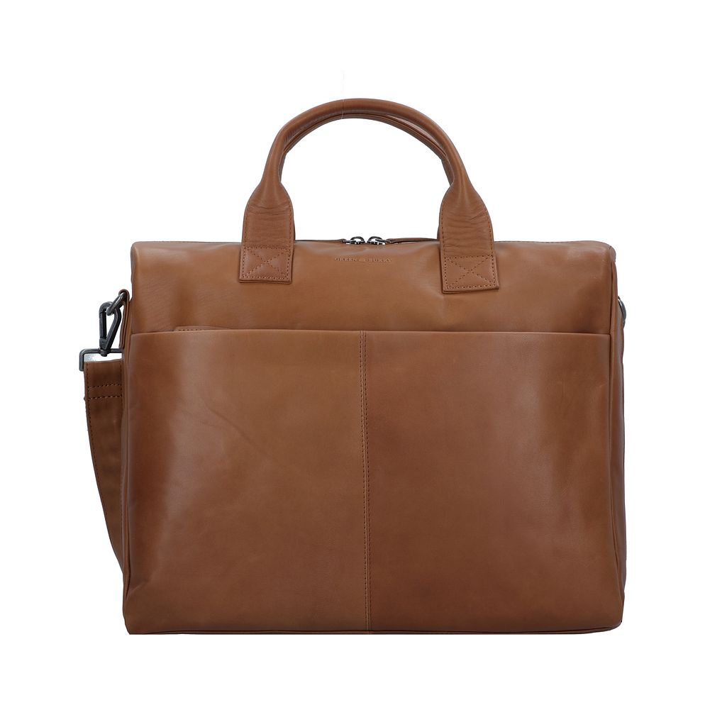 Greenburry Fiorentina Valigetta Vera Pelle 41 cm Vano porta PC