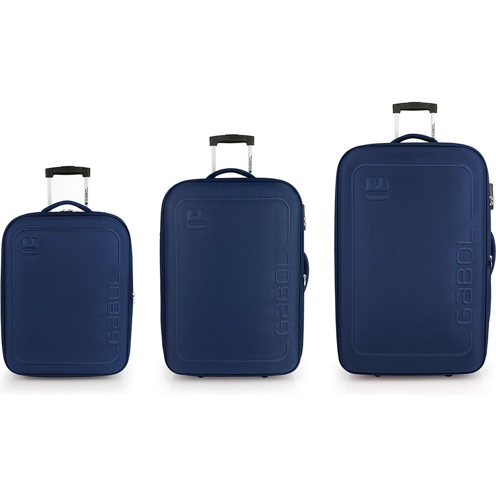 Gabol Orbit 2 ruote Set di valigie 3 pezzi espandibile
