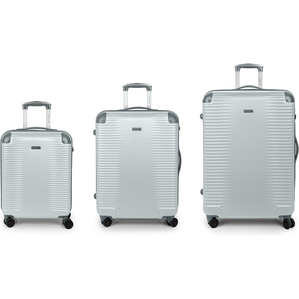 Gabol Balance XP 4 ruote Set di valigie 3 pezzi espandibile Gabol Balance XP 4 ruote Set di valigie 3 pezzi espandibile