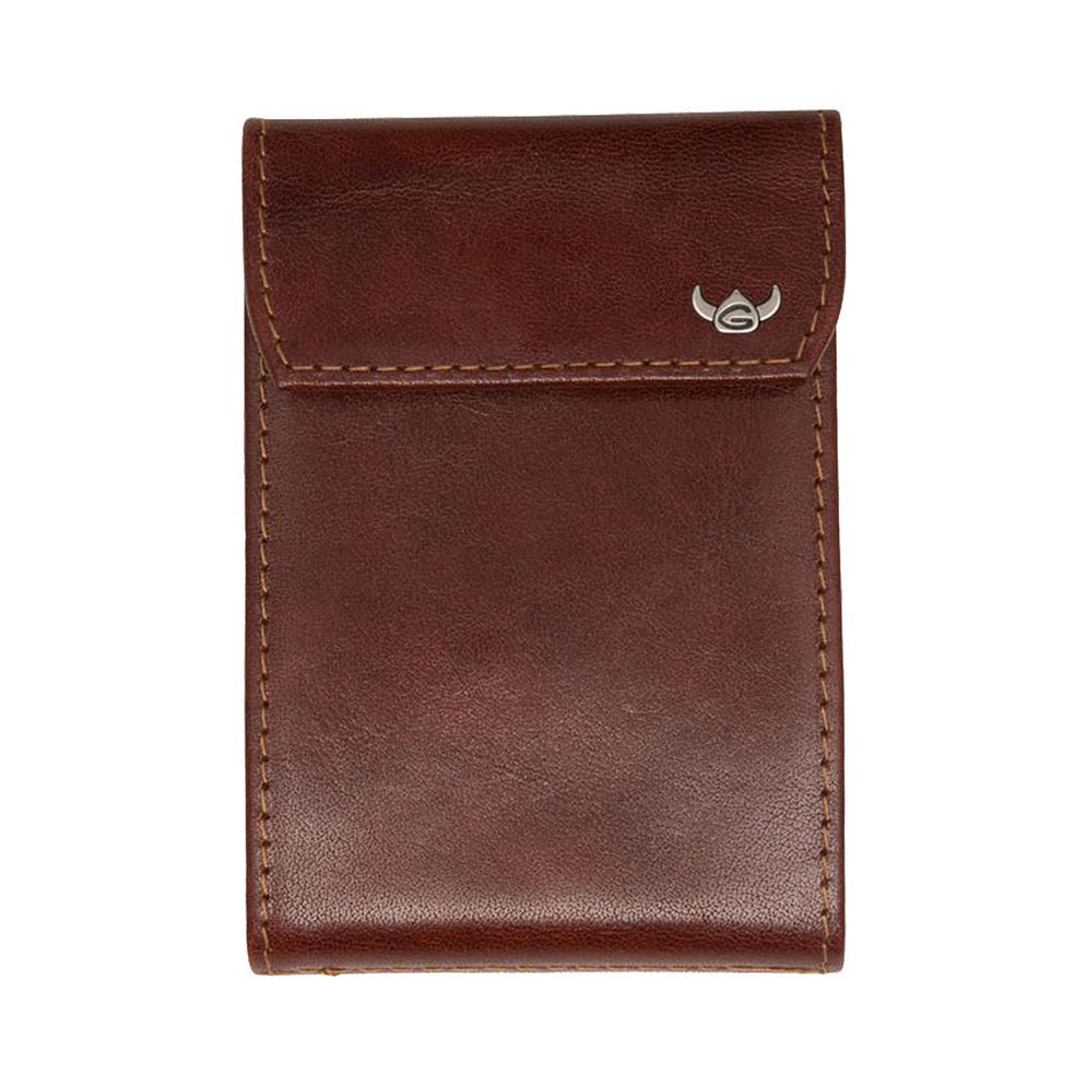 Golden Head Colorado Custodia per carta di credito Protezione RFID Vera Pelle 7 cm Golden Head Colorado Custodia per carta di credito Protezione RFID Vera Pelle 7 cm