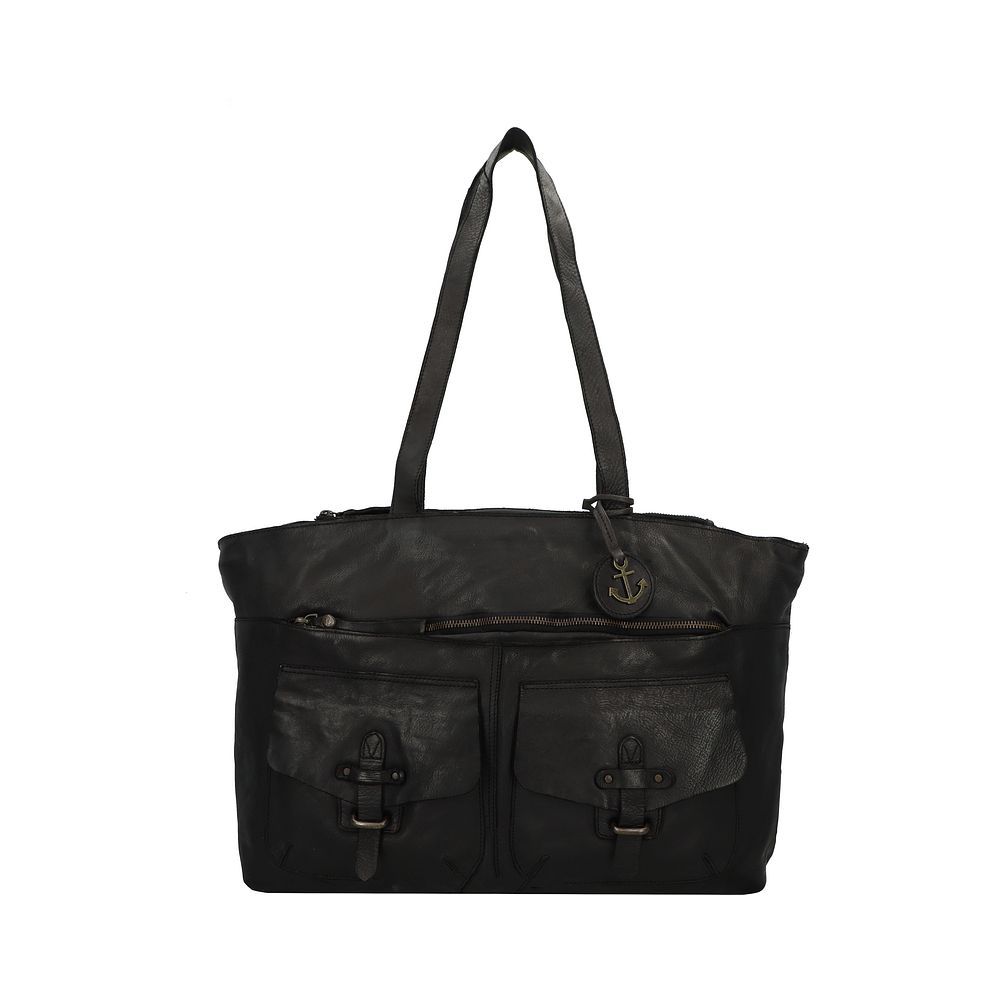 Harbour 2nd Urban Poets Jordan Borsa shopper Vera Pelle 49 cm Harbour 2nd Urban Poets Jordan Borsa shopper Vera Pelle 49 cm