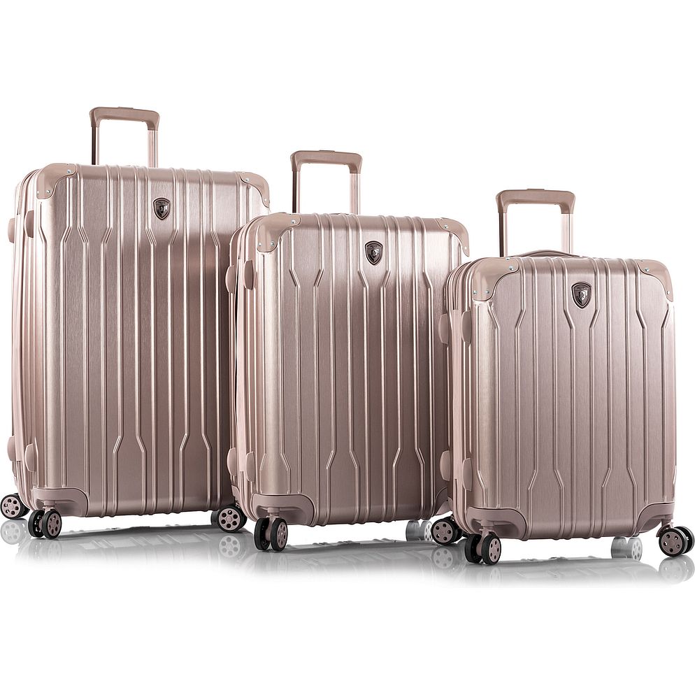 Heys Xtrak 4 ruote Set di valigie 3 pezzi espandibile Heys Xtrak 4 ruote Set di valigie 3 pezzi espandibile