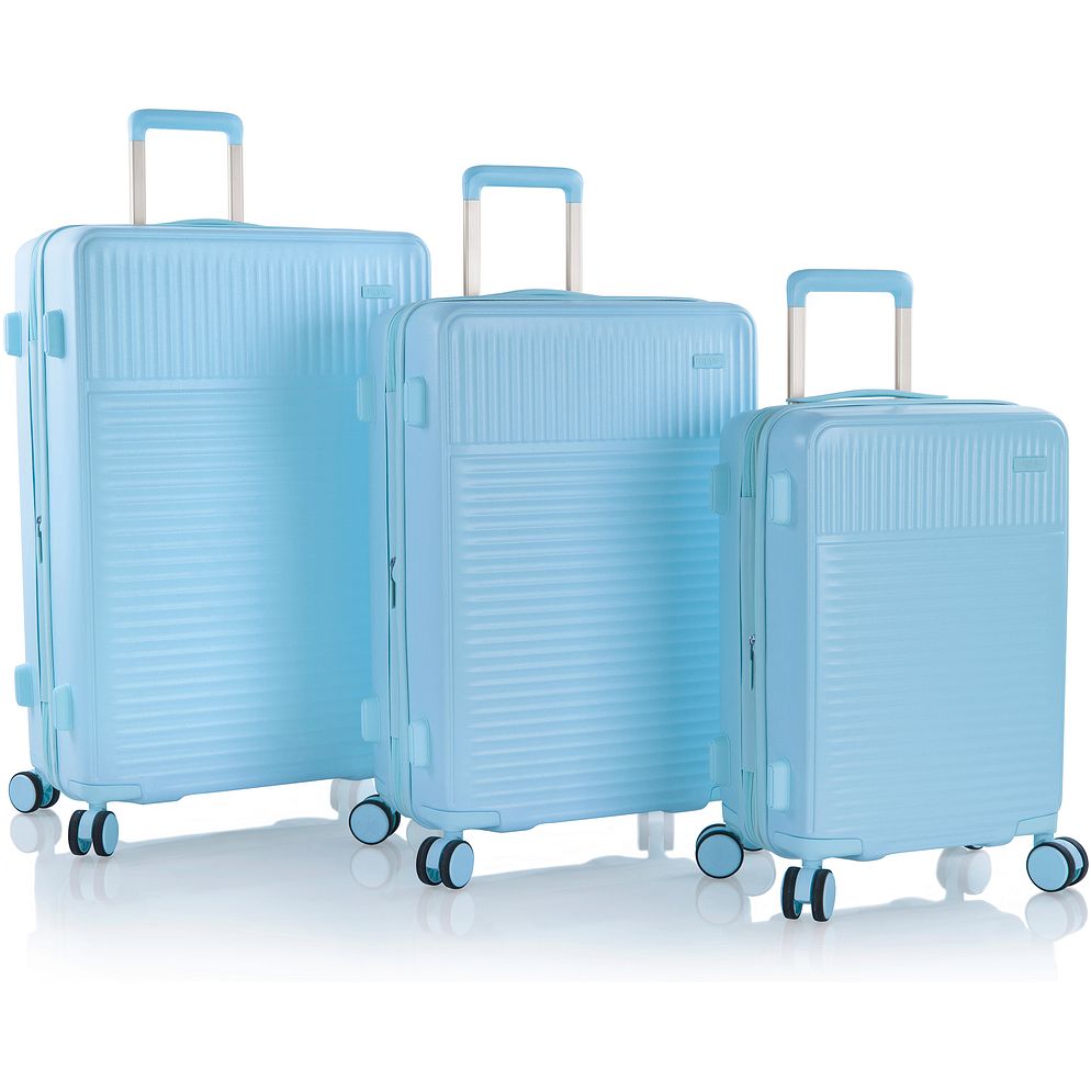 Heys Pastel 4 ruote Set di valigie 3 pezzi espandibile