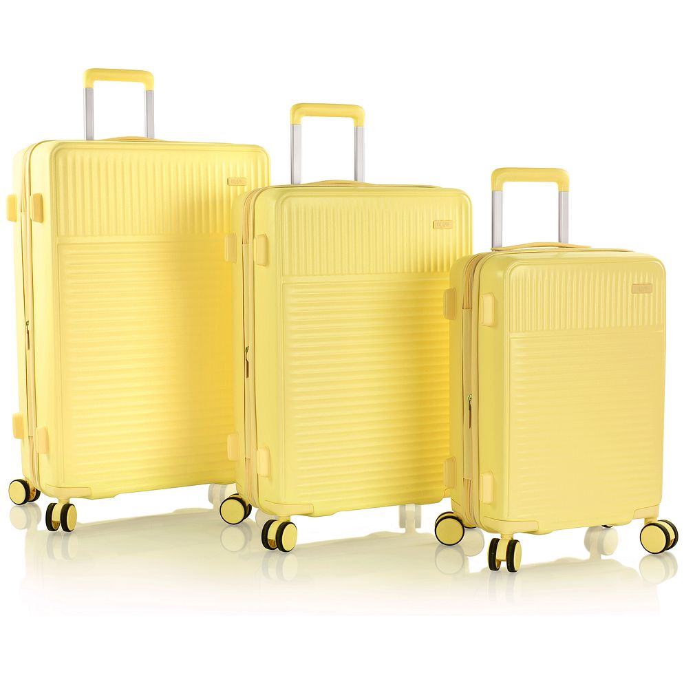 Heys Pastel 4 ruote Set di valigie 3 pezzi espandibile