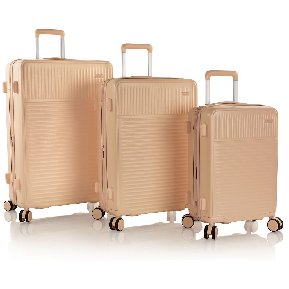 Heys Pastel 4 ruote Set di valigie 3 pezzi espandibile