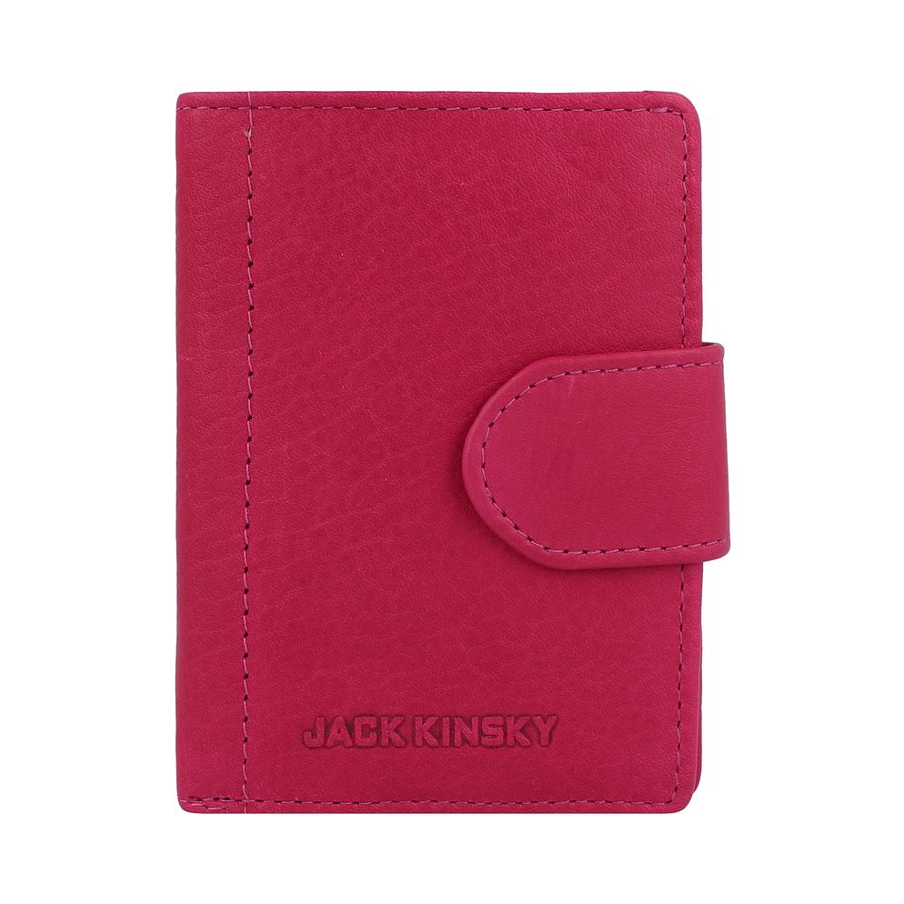 Jack Kinsky Aruba Portafoglio Protezione RFID Vera Pelle 10.5 cm