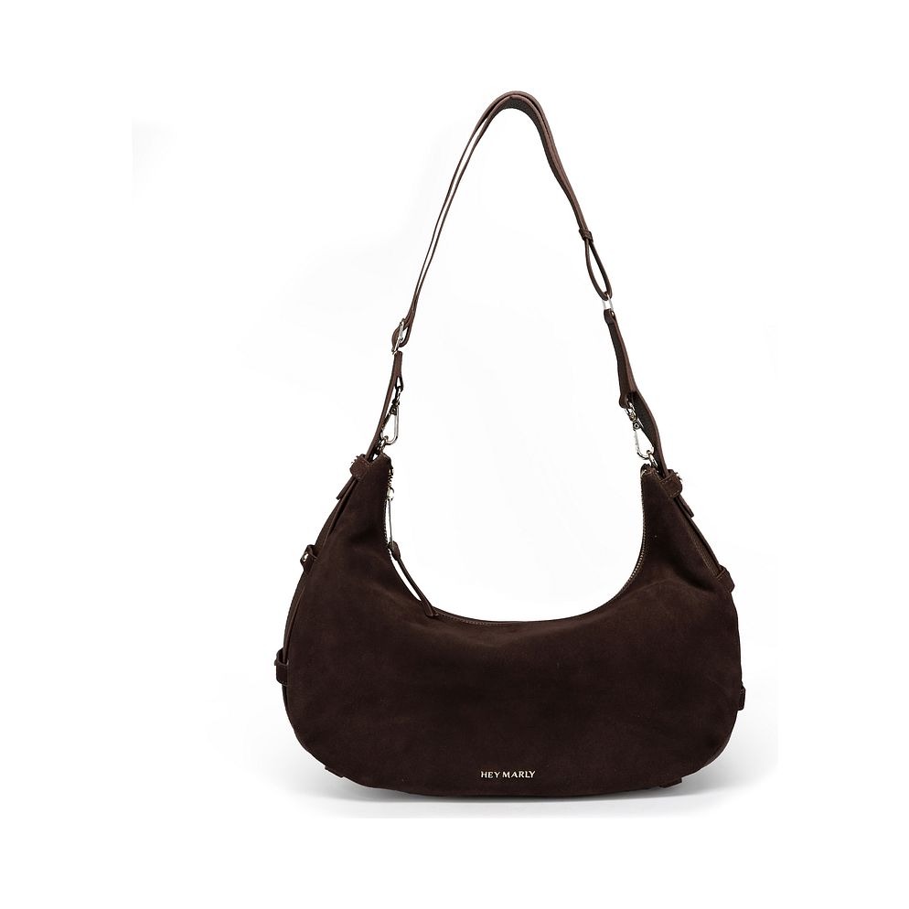 Hey Marly Lifetime Sister Suede Borsa a spalla M Vera Pelle 35 cm Hey Marly Lifetime Sister Suede Borsa a spalla M Vera Pelle 35 cm