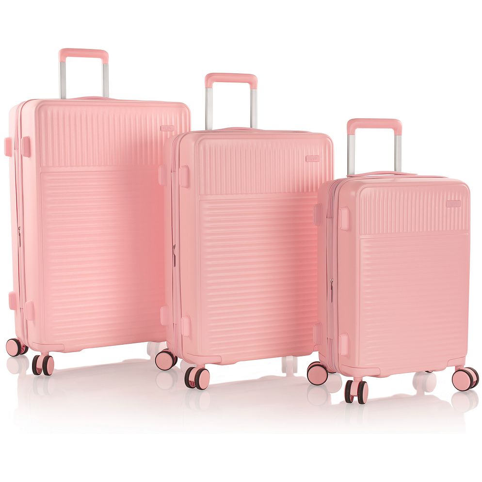 Heys Pastel 4 ruote Set di valigie 3 pezzi espandibile