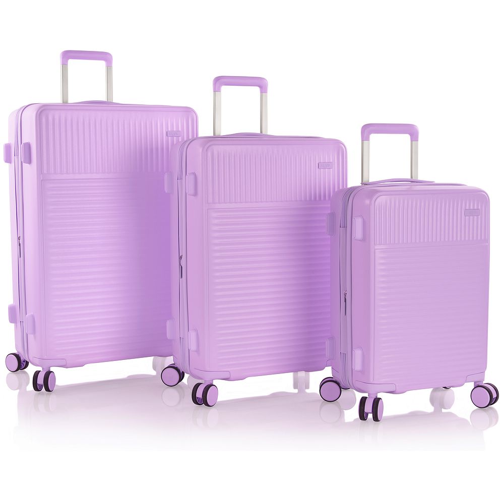 Heys Pastel 4 ruote Set di valigie 3 pezzi espandibile