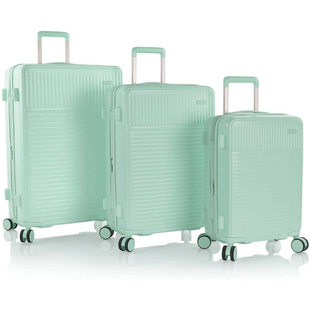 Heys Pastel 4 ruote Set di valigie 3 pezzi espandibile