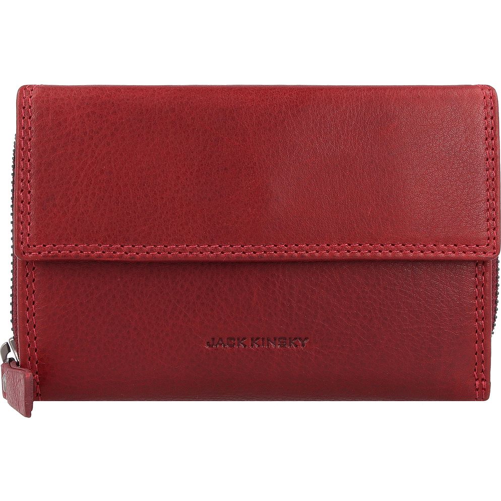 Jack Kinsky Montreal Portafoglio Protezione RFID Vera Pelle 13.5 cm Jack Kinsky Montreal Portafoglio Protezione RFID Vera Pelle 13.5 cm