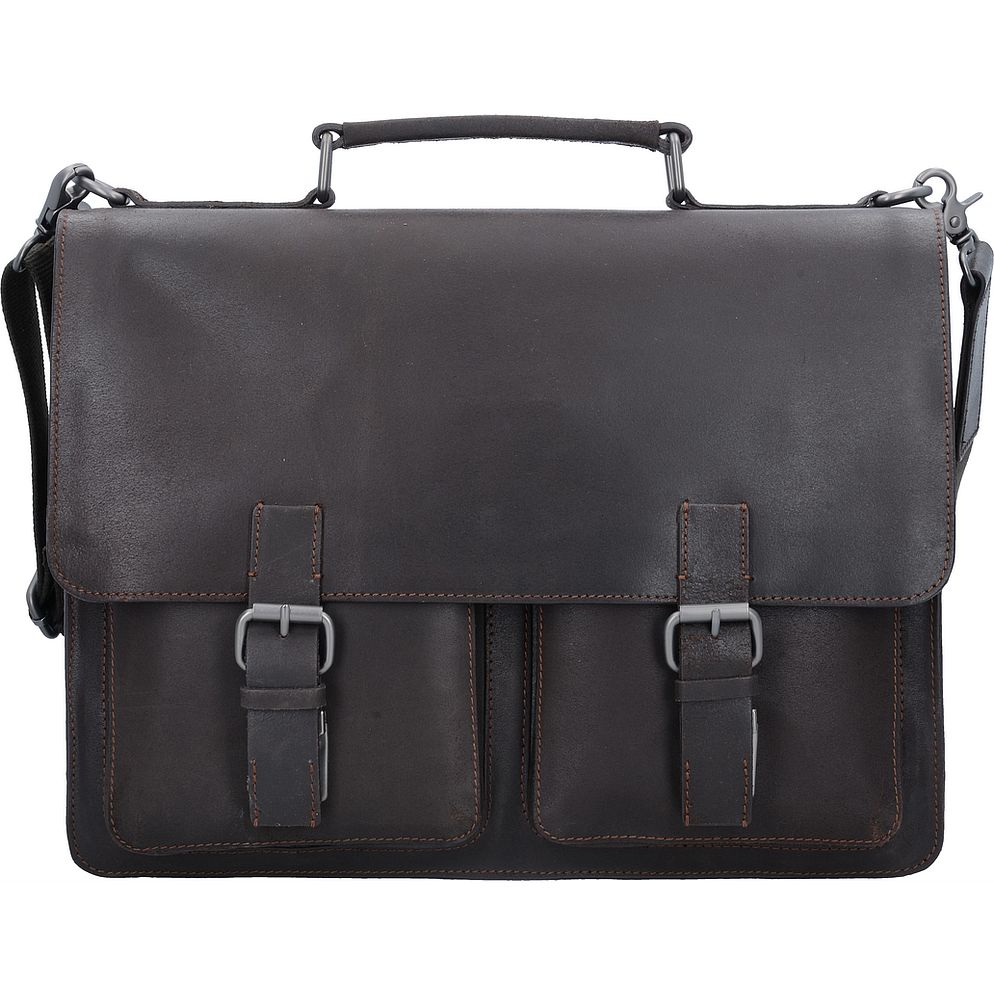 Leonhard Heyden Dakota Valigetta Vera Pelle 40 cm Vano porta PC Leonhard Heyden Dakota Valigetta Vera Pelle 40 cm Vano porta PC