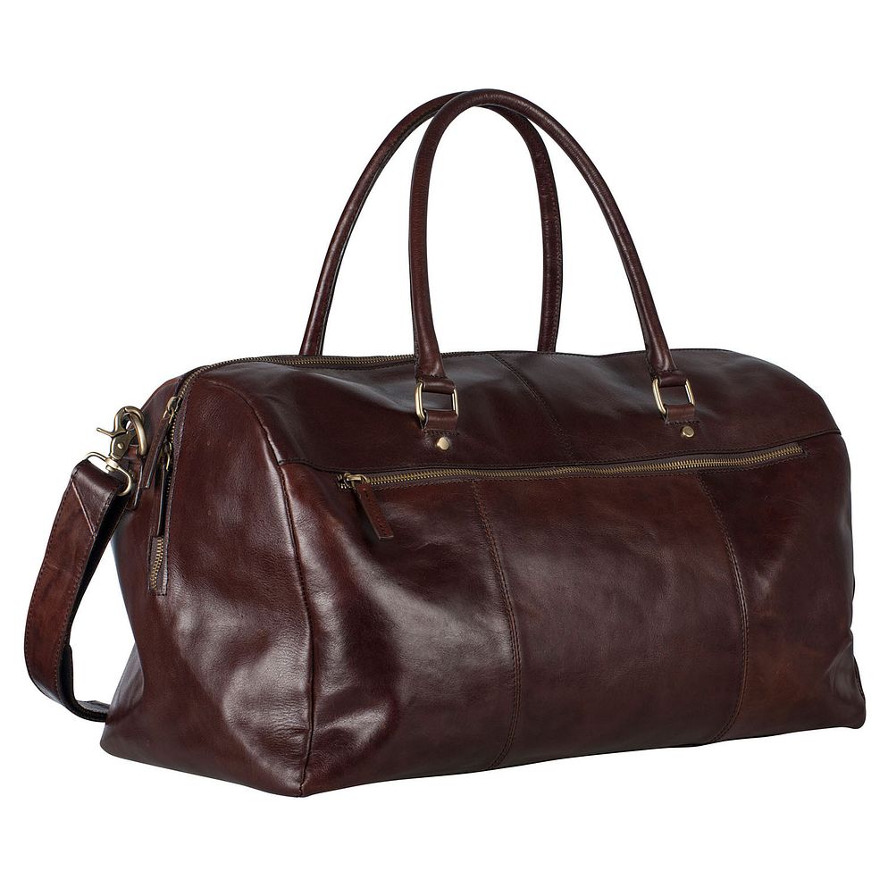 Leonhard Heyden Cambridge Bolsa de viaje Piel natural 50 cm