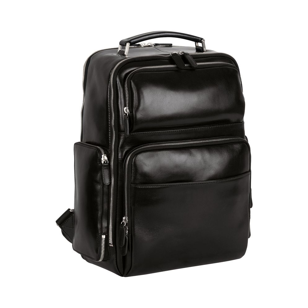 Leonhard Heyden Cambridge Zaino da lavoro Vera Pelle 42 cm Vano porta PC