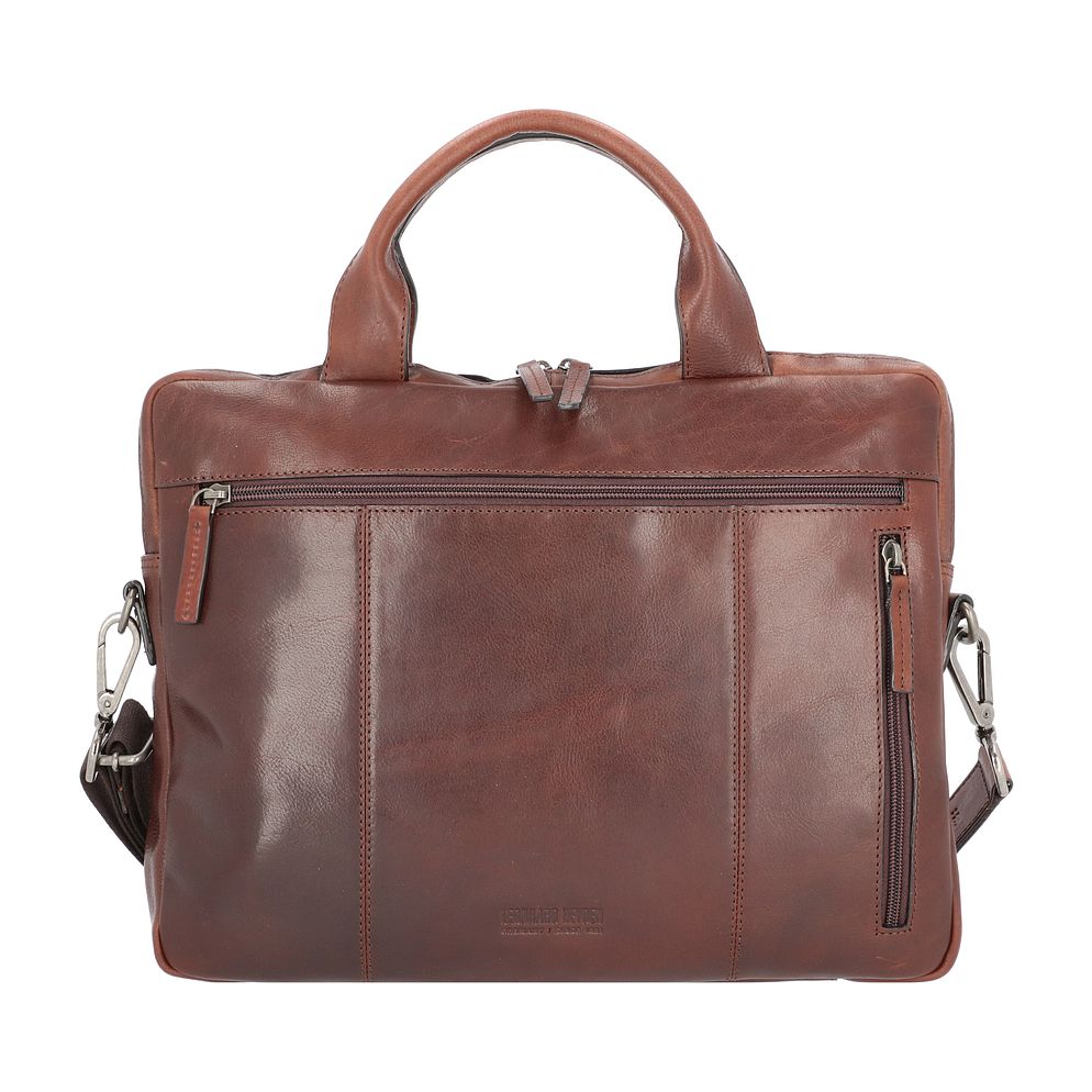 Leonhard Heyden Roma Valigetta Vera Pelle 38 cm Vano porta PC Leonhard Heyden Roma Valigetta Vera Pelle 38 cm Vano porta PC