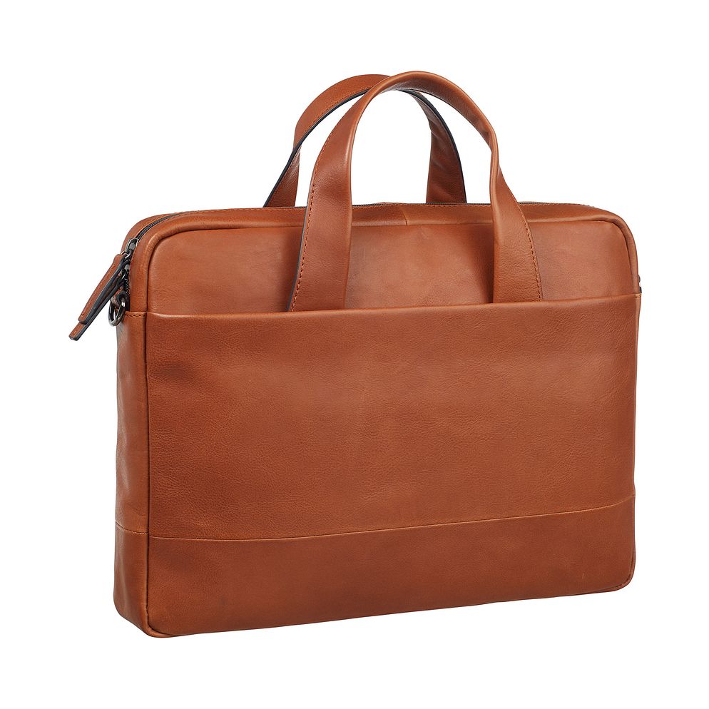 Leonhard Heyden Hamburg Valigetta Vera Pelle 38 cm Vano porta PC Leonhard Heyden Hamburg Valigetta Vera Pelle 38 cm Vano porta PC