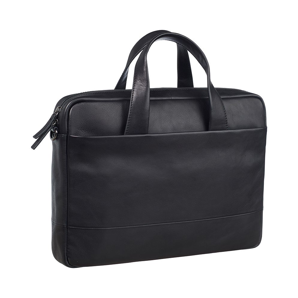 Leonhard Heyden Hamburg Valigetta Vera Pelle 38 cm Vano porta PC Leonhard Heyden Hamburg Valigetta Vera Pelle 38 cm Vano porta PC