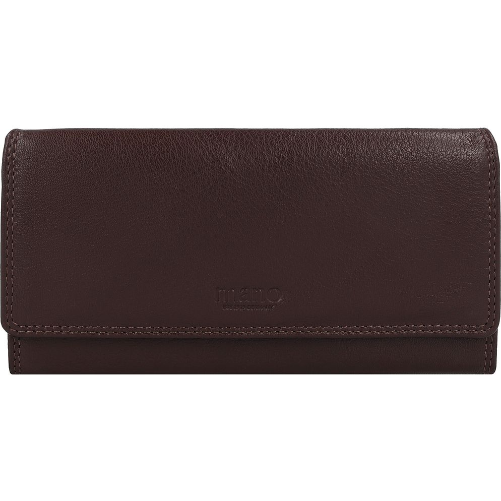 mano Donna Giulia Portafoglio Vera Pelle 19.5 cm mano Donna Giulia Portafoglio Vera Pelle 19.5 cm