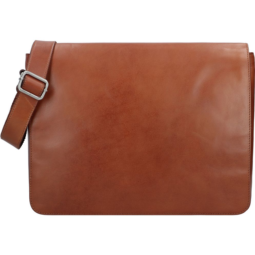 Leonhard Heyden Cambridge Messaggero Vera Pelle 38 cm Vano porta PC Leonhard Heyden Cambridge Messaggero Vera Pelle 38 cm Vano porta PC