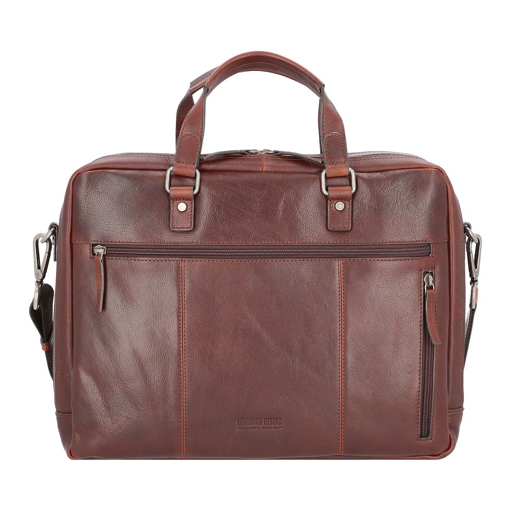 Leonhard Heyden Roma Valigetta Vera Pelle 41 cm Vano porta PC Leonhard Heyden Roma Valigetta Vera Pelle 41 cm Vano porta PC