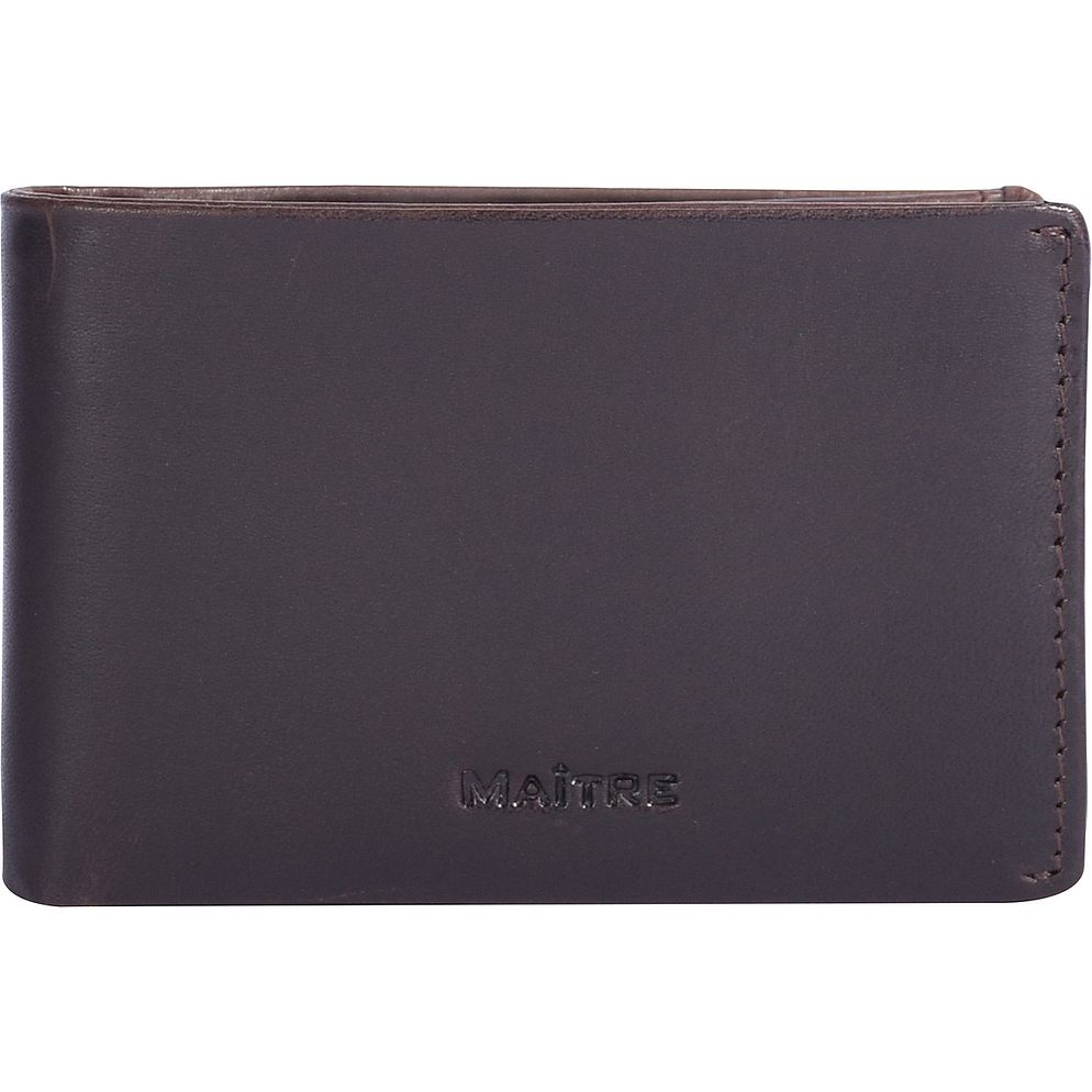 Maître Birkheim Gerno Portafoglio Protezione RFID Vera Pelle 10 cm