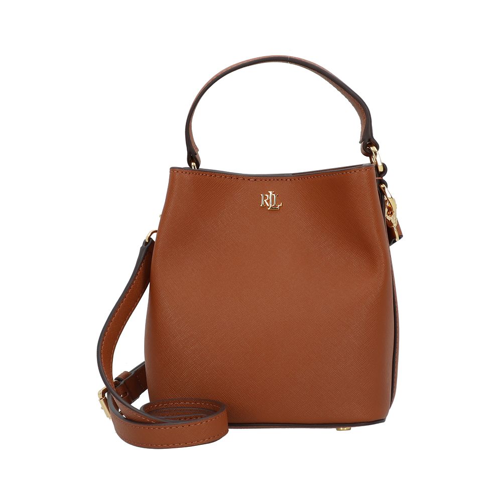Lauren Ralph Lauren Reese Mini borsa a mano Vera Pelle 13 cm Lauren Ralph Lauren Reese Mini borsa a mano Vera Pelle 13 cm