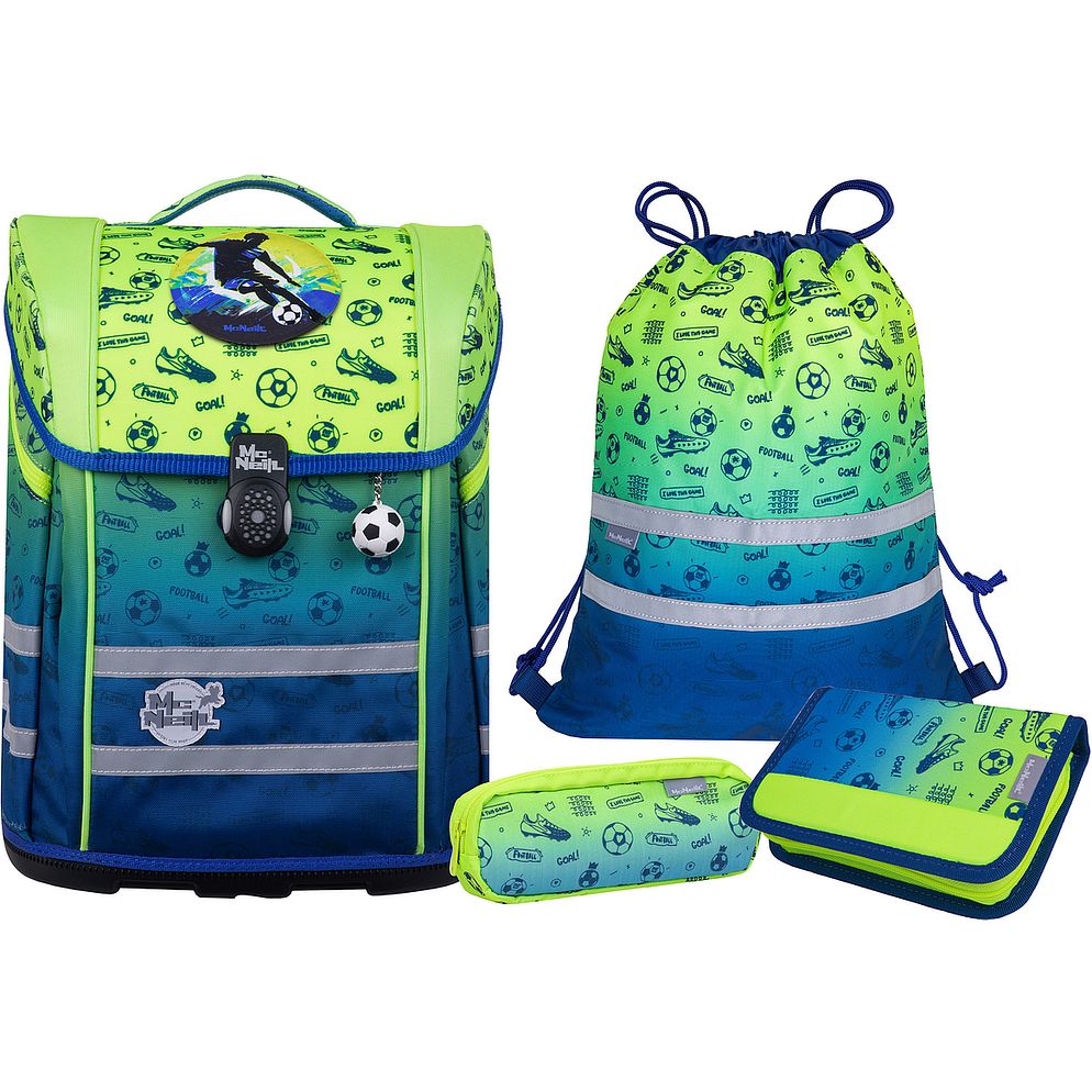 McNeill Perfecto Juego de mochilas escolares 5 piezas