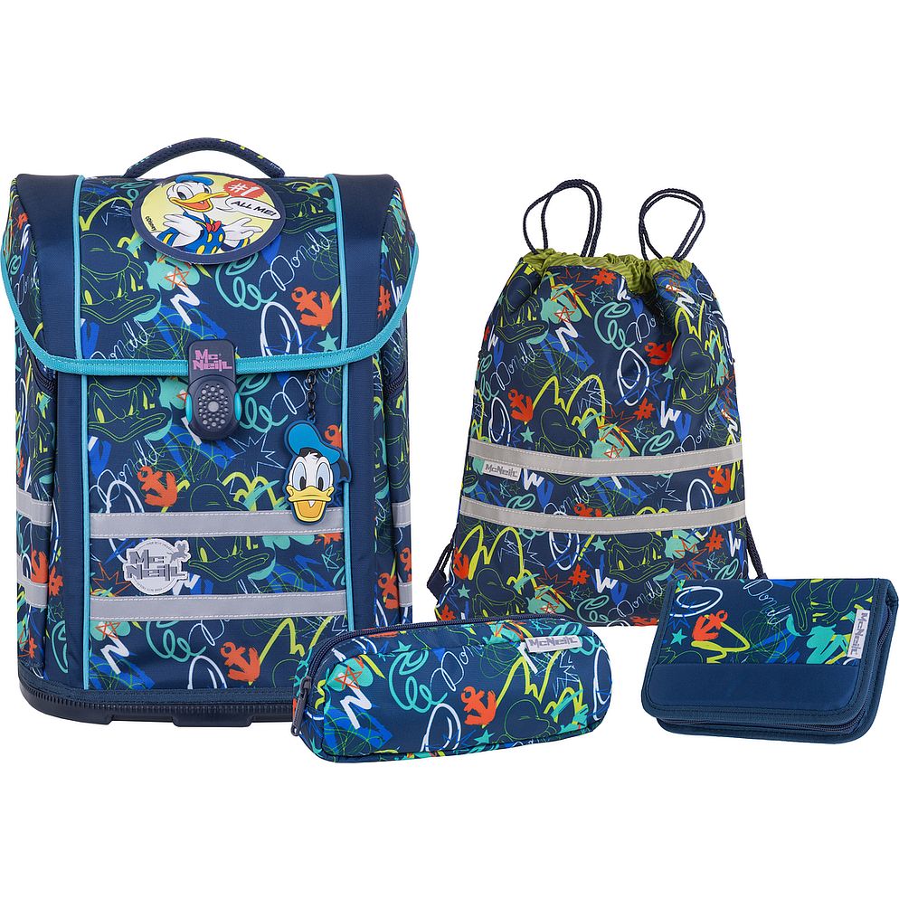 McNeill Perfecto Juego de mochilas escolares 5 piezas McNeill Perfecto Juego de mochilas escolares 5 piezas