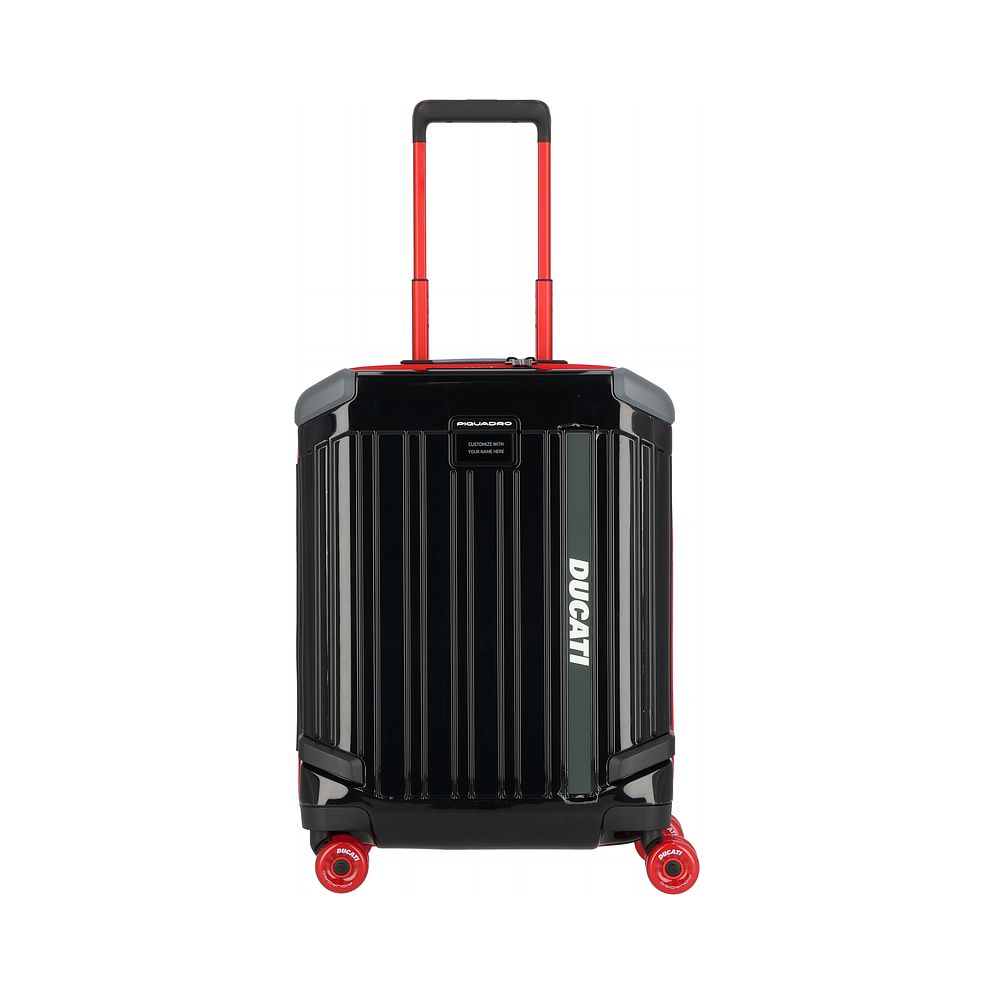 Piquadro Piquadro x Ducati 4 ruote Trolley cabina 55 cm Piquadro Piquadro x Ducati 4 ruote Trolley cabina 55 cm