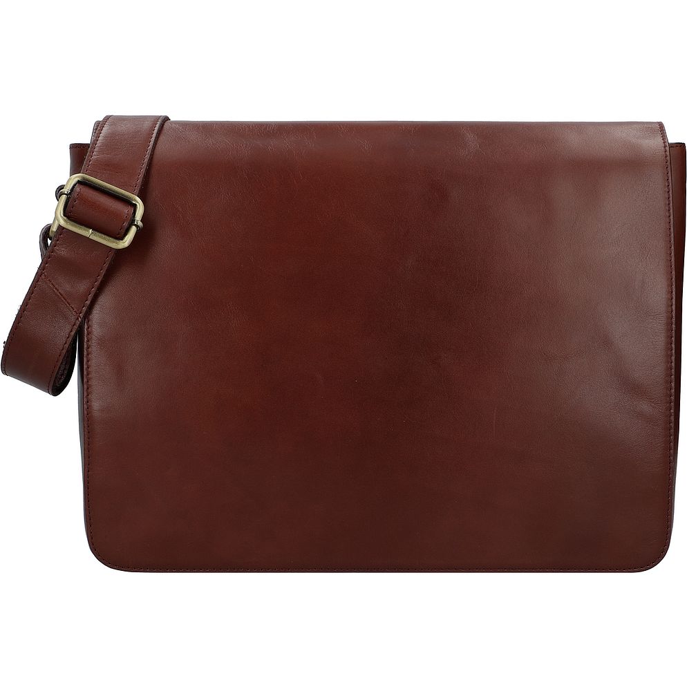Leonhard Heyden Cambridge Messaggero Vera Pelle 38 cm Vano porta PC Leonhard Heyden Cambridge Messaggero Vera Pelle 38 cm Vano porta PC