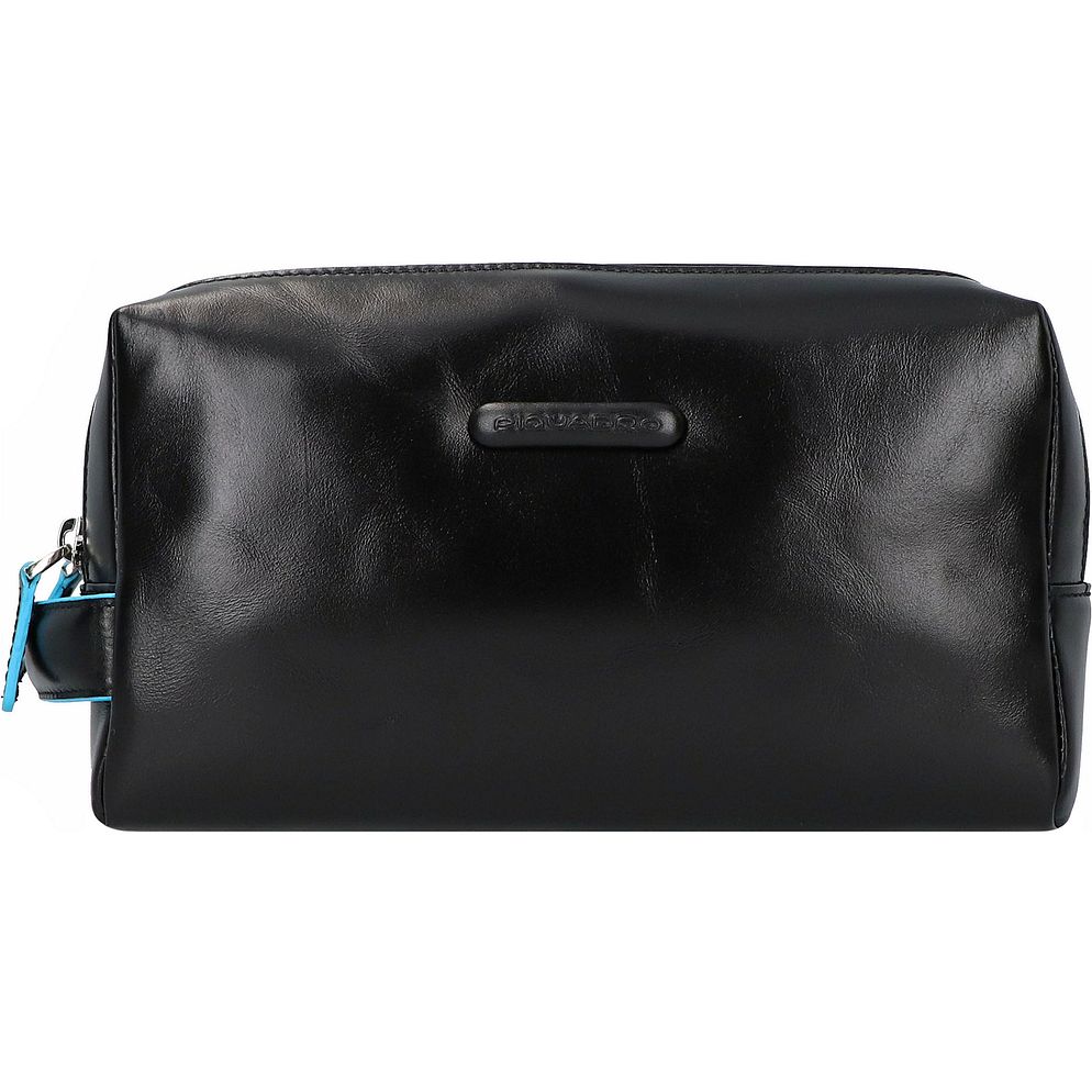 Piquadro Blue Square Borsa da toilette Vera Pelle 25 cm Piquadro Blue Square Borsa da toilette Vera Pelle 25 cm