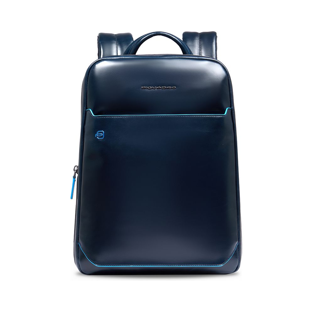 Piquadro Blue Square Zaino da giorno Protezione RFID Vera Pelle 37 cm Vano porta PC Piquadro Blue Square Zaino da giorno Protezione RFID Vera Pelle 37 cm Vano porta PC