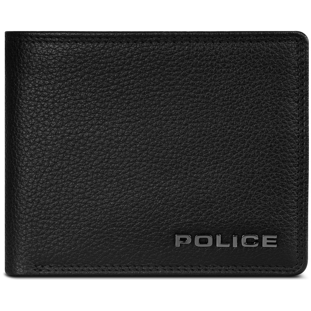 Police Cartera Bloqueo RFID Piel natural 12 cm Police Cartera Bloqueo RFID Piel natural 12 cm
