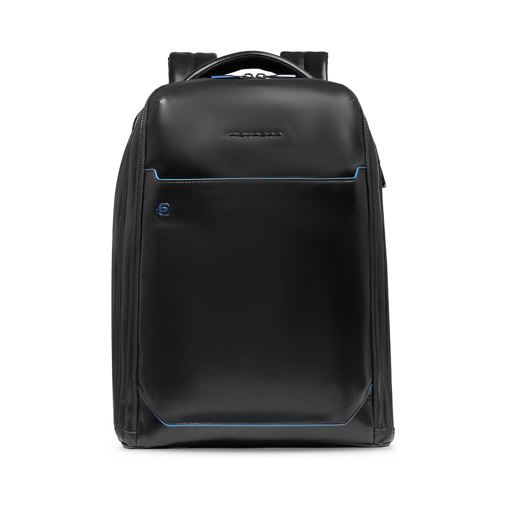 Piquadro Blue Square Zaino da giorno Vera Pelle 42 cm Vano porta PC