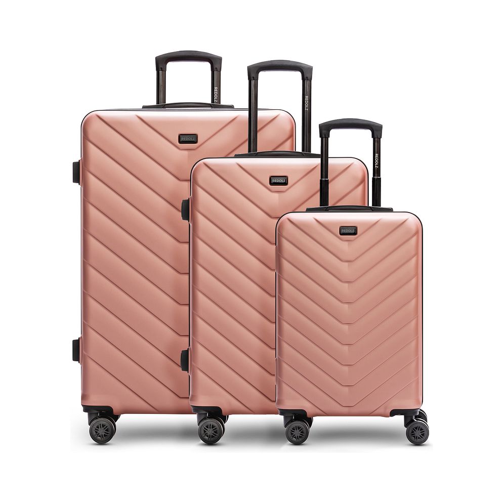 Redolz Essentials 07 3-SET 4 ruote Set di valigie 3 pezzi
