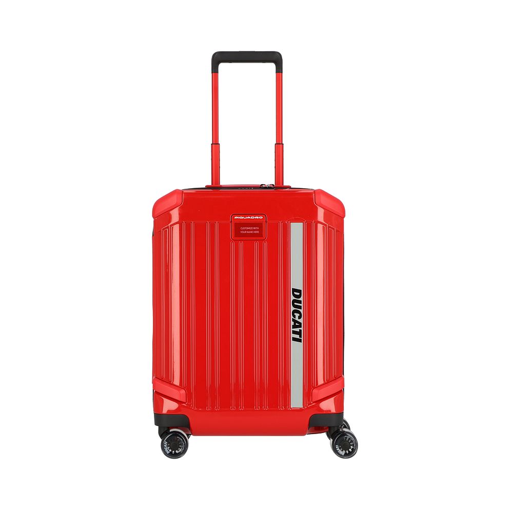 Piquadro Piquadro x Ducati 4 ruote Trolley cabina 55 cm Piquadro Piquadro x Ducati 4 ruote Trolley cabina 55 cm