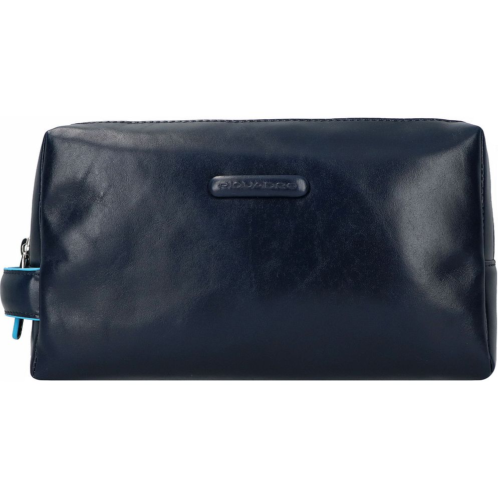 Piquadro Blue Square Borsa da toilette Vera Pelle 25 cm Piquadro Blue Square Borsa da toilette Vera Pelle 25 cm