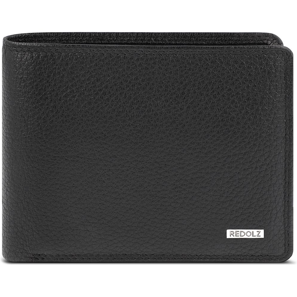 Redolz Portafoglio Leather Essentials QF in pelle con protezione RFID, 11,5 cm