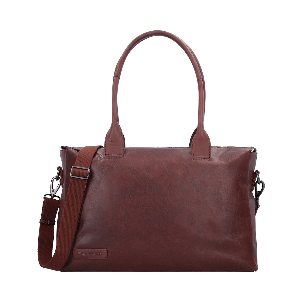 Plevier Rock Beryl Borsa a spalla Vera Pelle 40.5 cm Vano porta PC Plevier Rock Beryl Borsa a spalla Vera Pelle 40.5 cm Vano porta PC