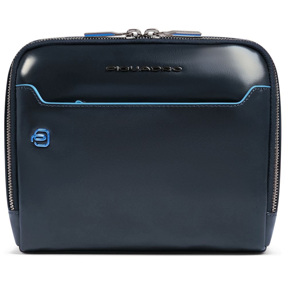 Piquadro Blue Square Borsa a tracolla Vera Pelle 21 cm