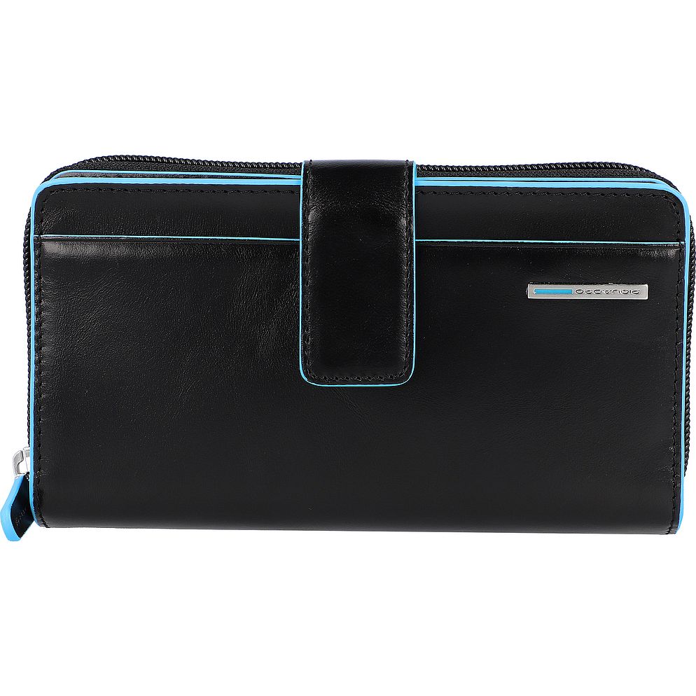 Piquadro Blue Square Portafoglio Protezione RFID Vera Pelle 17.5 cm Piquadro Blue Square Portafoglio Protezione RFID Vera Pelle 17.5 cm