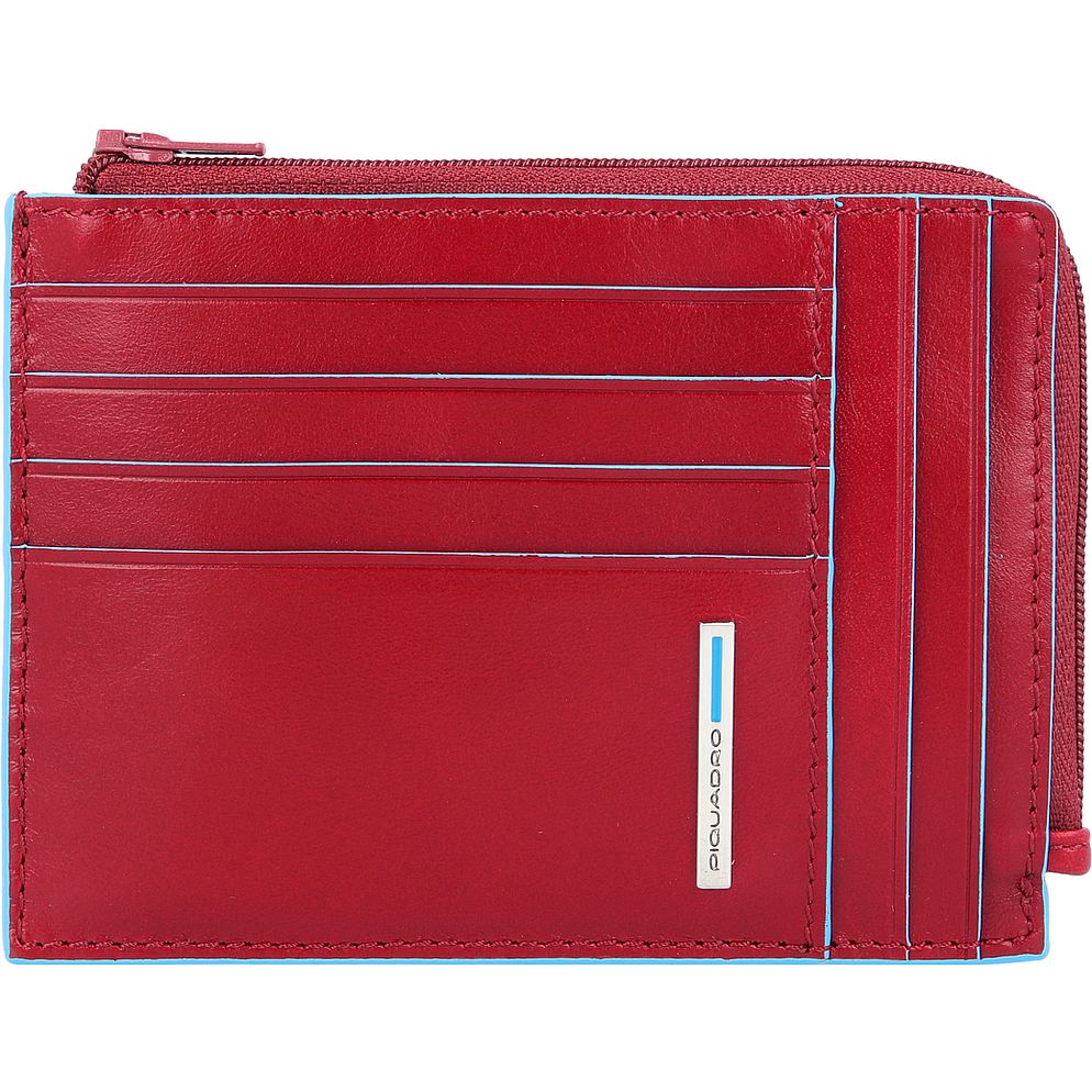 Piquadro Blue Square Custodia per carta di credito Protezione RFID Vera Pelle 12 cm Scatola regalo Piquadro Blue Square Custodia per carta di credito Protezione RFID Vera Pelle 12 cm Scatola regalo