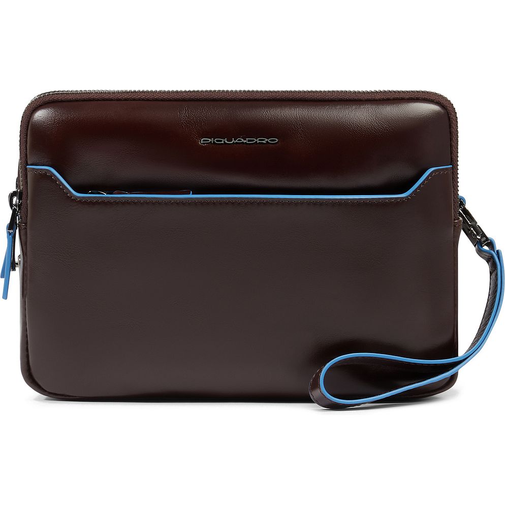 Piquadro Blue Square Borsa a tracolla Vera Pelle 23 cm
