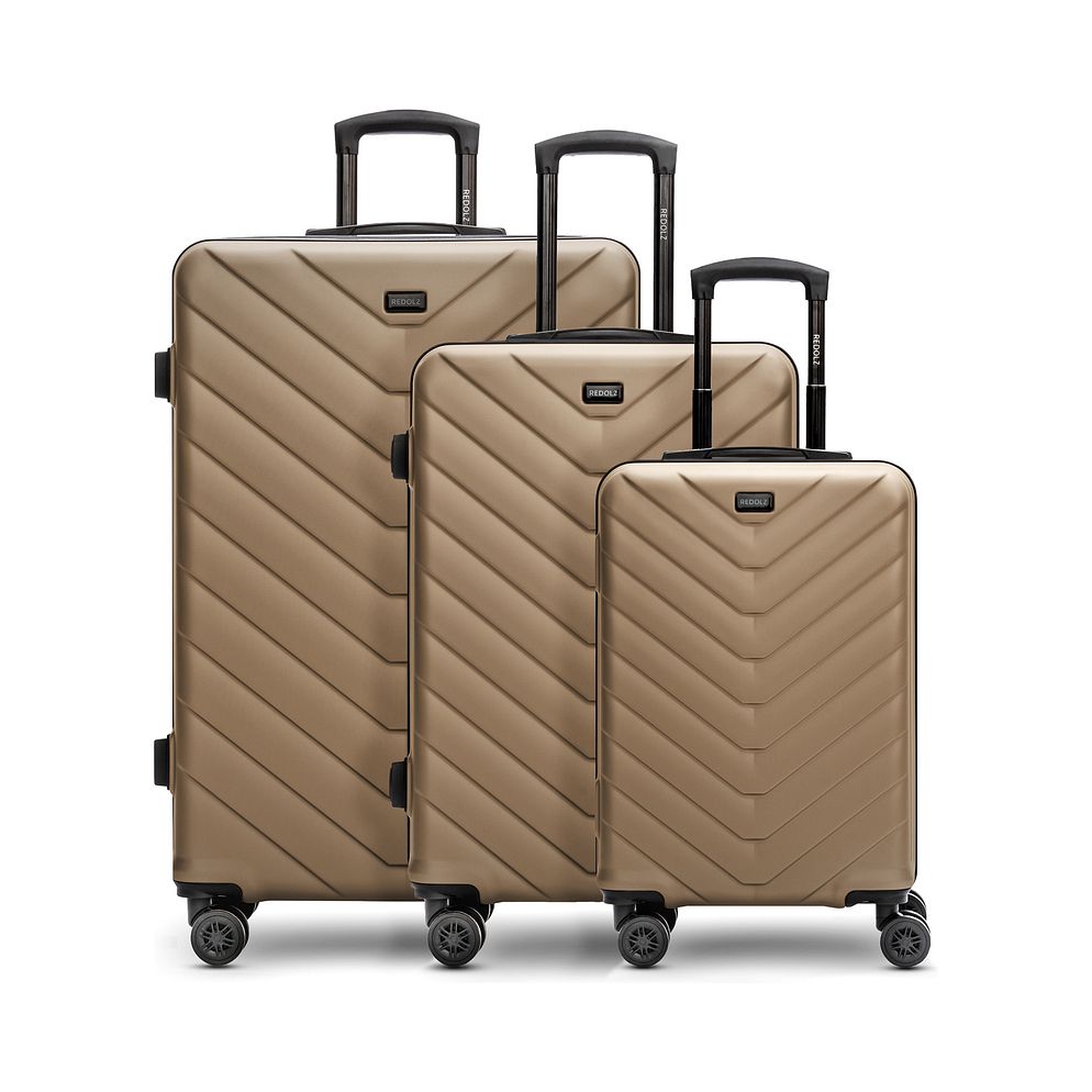 Redolz Essentials 07 3-SET 4 ruote Set di valigie 3 pezzi