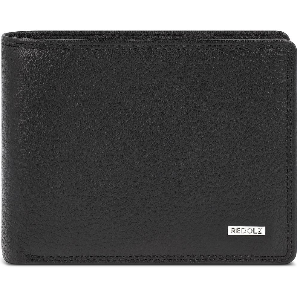 Redolz Portafoglio Leather Essentials QF in pelle con protezione RFID, 12 cm, apribile Redolz Portafoglio Leather Essentials QF in pelle con protezione RFID, 12 cm, apribile
