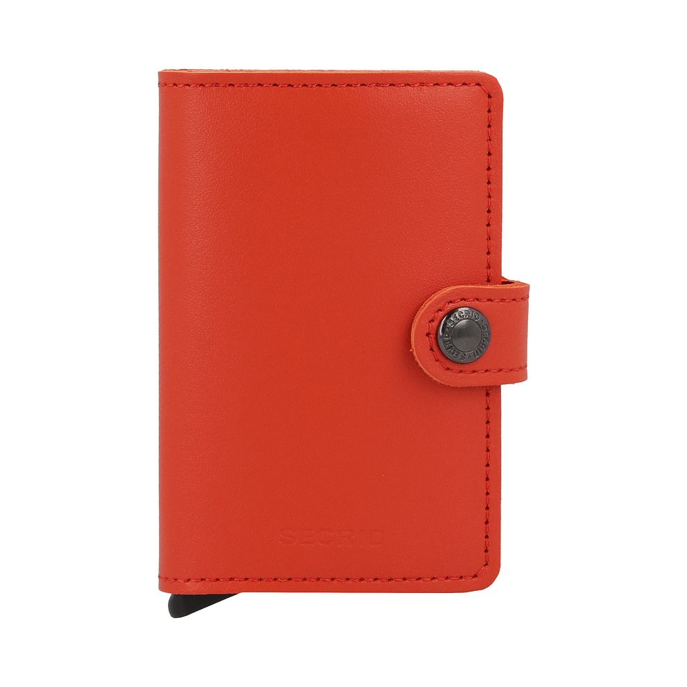 Secrid Miniwallet Tarjetero Bloqueo RFID Piel natural 6.5 cm